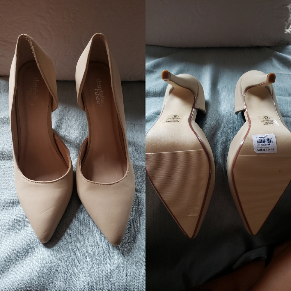 Nude heels